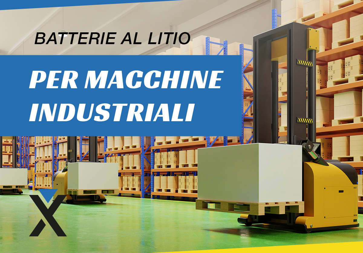 Batterie al litio - Macchine industriali XBW