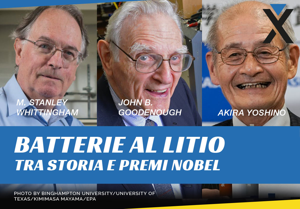 Batterie al litio - storia e premi Nobel