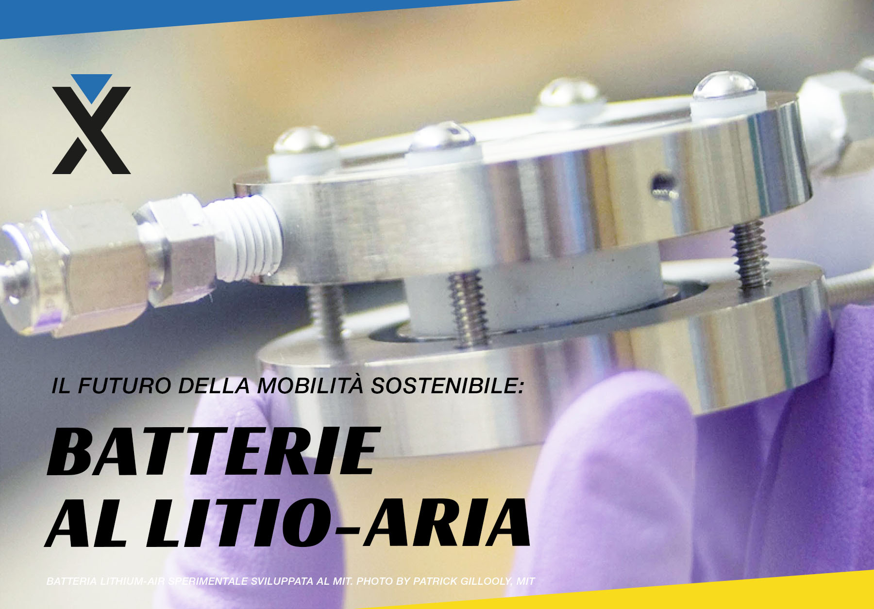 Batterie al litio-aria XBW