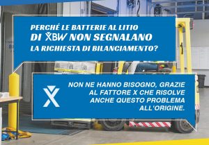 Le batterie al litio di XBW non segnalano la richiesta di bilanciamento