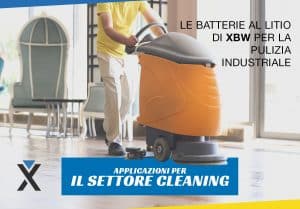 XBW batterie per il settore cleaning