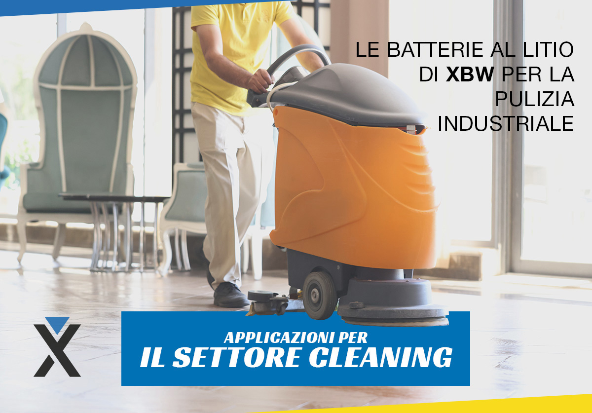 XBW batterie per il settore cleaning